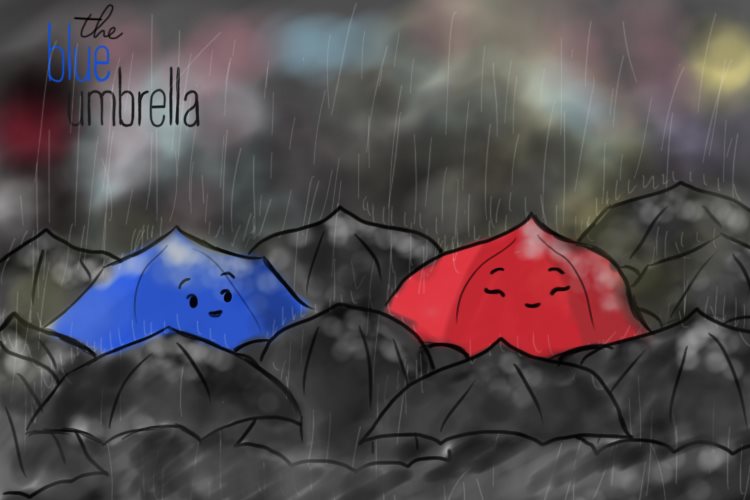 皮克斯动画短片《蓝雨伞之恋（The Blue Umbrella）》