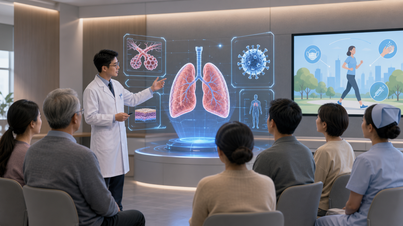 医疗健康科普动画宣教场景图