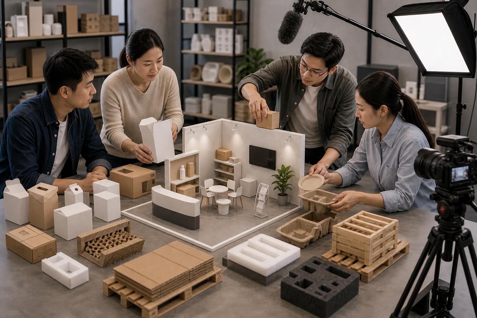 包装产品介绍视频拍摄策划场景