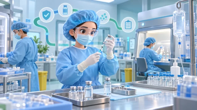 药物配制培训动画怎么做？把无菌操作和风险控制讲清楚