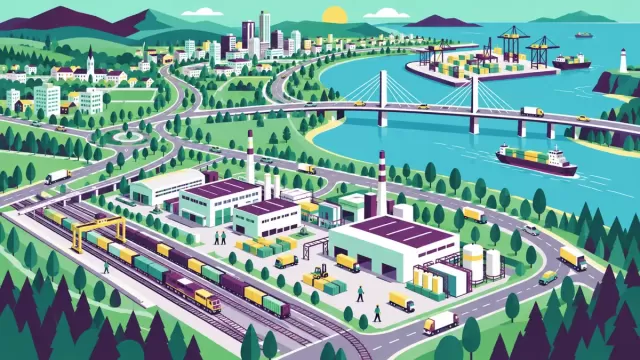招商视频区位地图怎么做？把园区位置和交通关系表达清楚